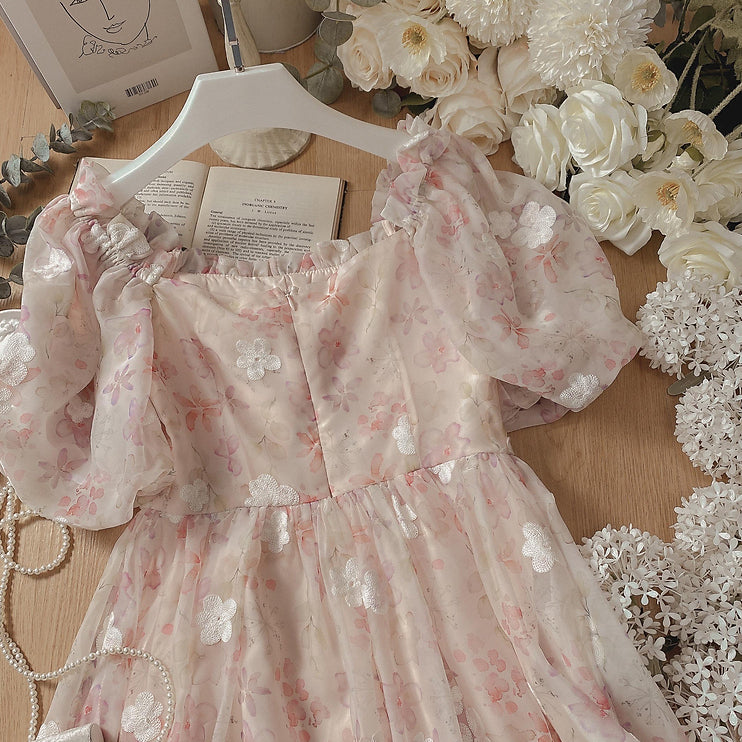 Vestido midi Sakura Blossom