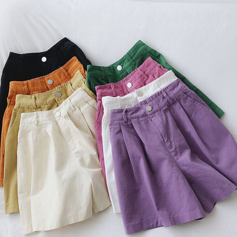 Rainbow Denim Everyday Shorts