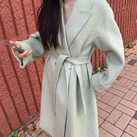 Cuffed Sleeve Coat