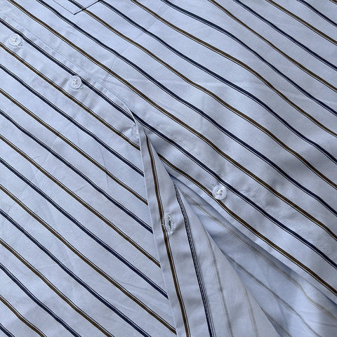 Everyday Stripe Button Up Shirt