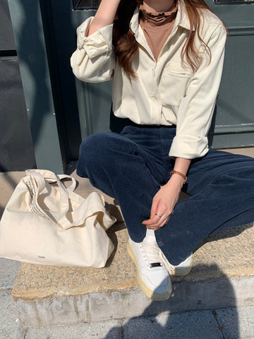 Corduroy Button Up Shirt