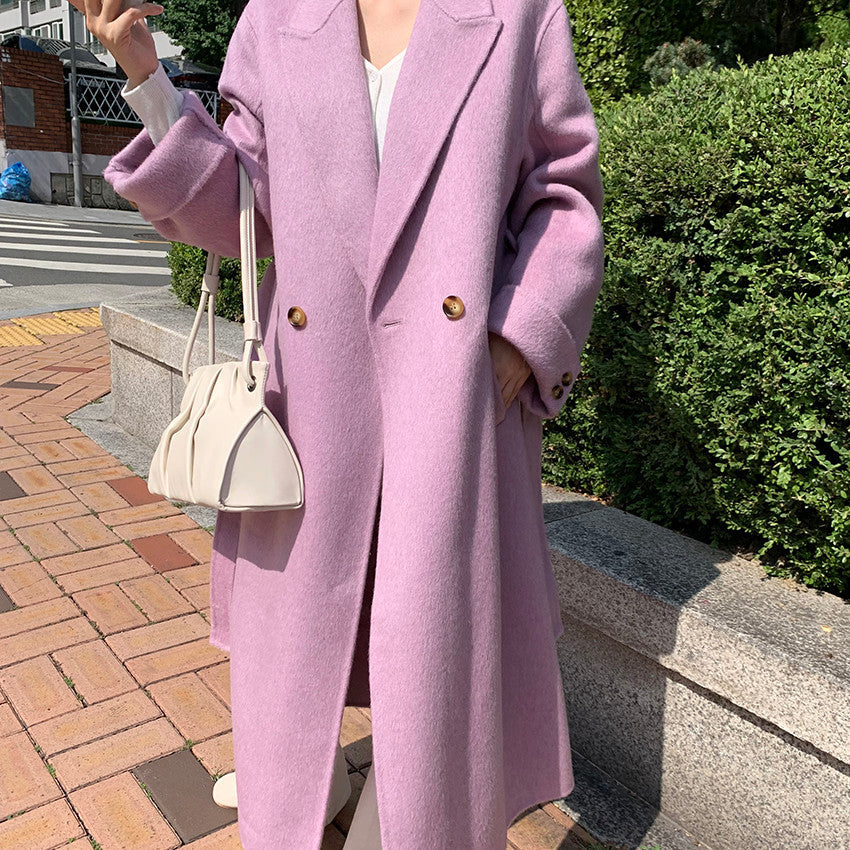 Cuffed Sleeve Coat