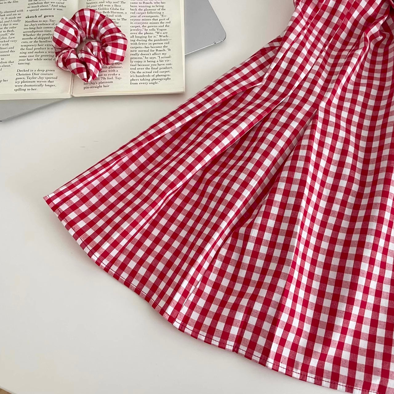Candy Shop – Minikleid mit Vichy-Karomuster