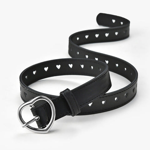 Heart Eyelet Belt