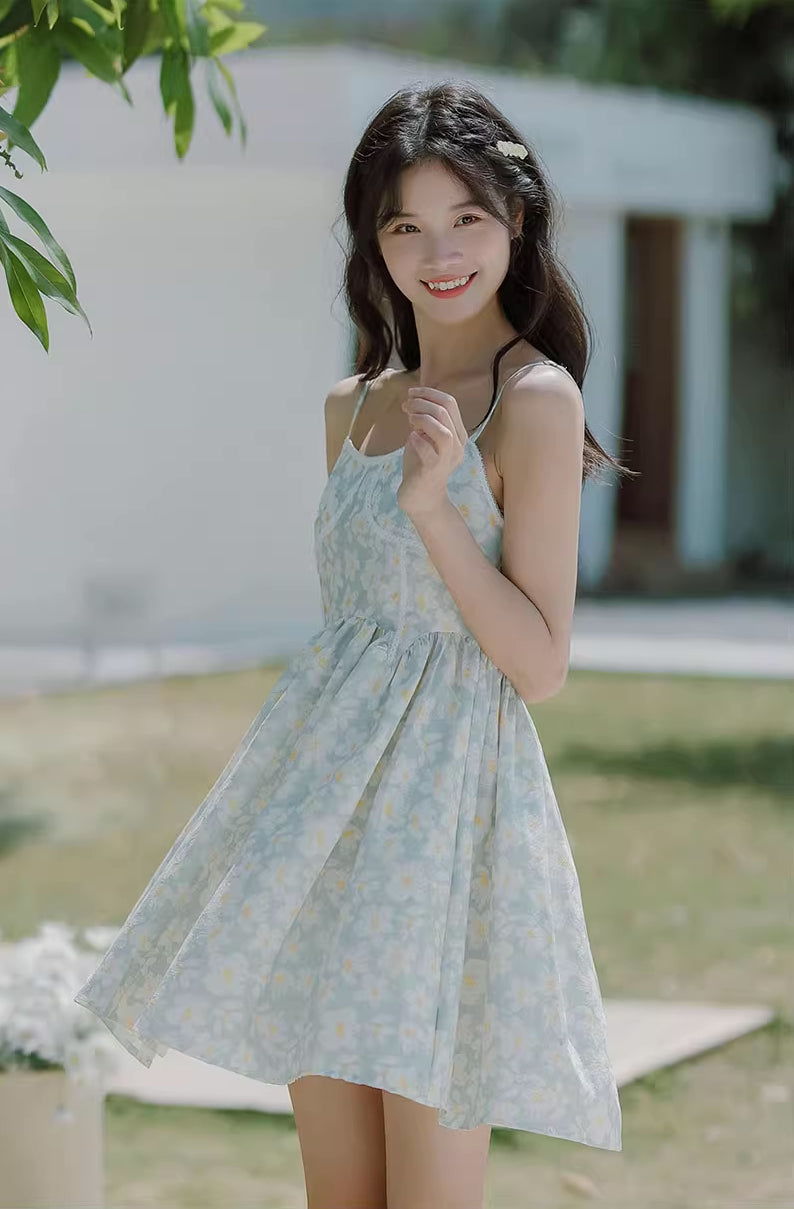 Zweiteiliges Daisy Cami Minikleid