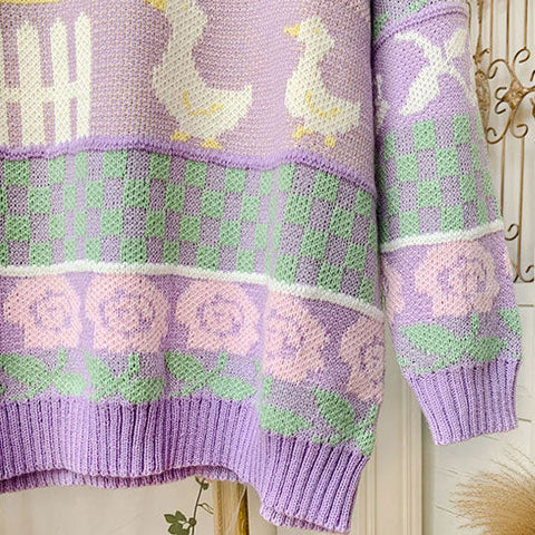 Farm Ducks Sweater