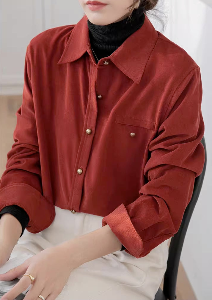 Maple Woven Button Up Shirt