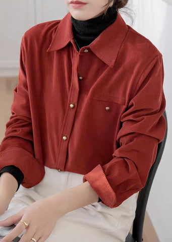 Maple Woven Button Up Shirt