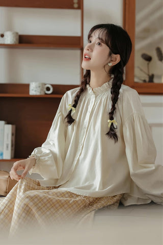 Marshmallow Puff Blouse