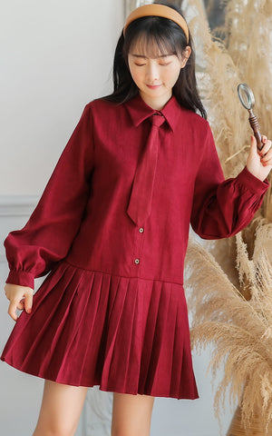 Prep School Vest & Dress Set