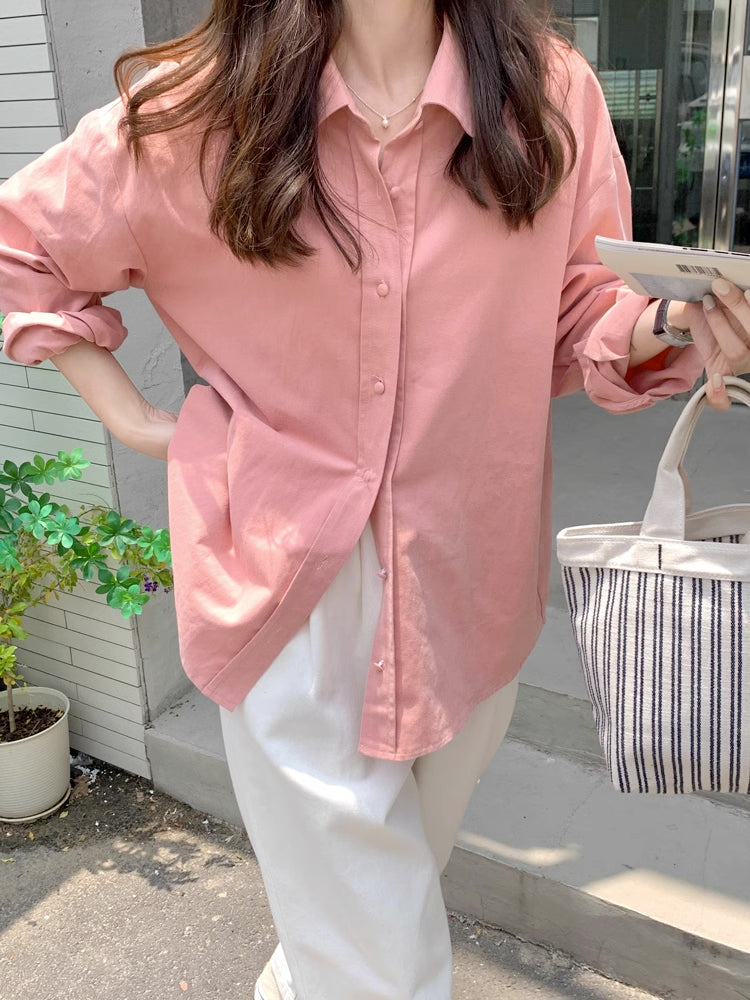 Boyfriend Button Up Shirt