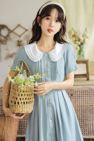 Three's A Charm Button Up Dress