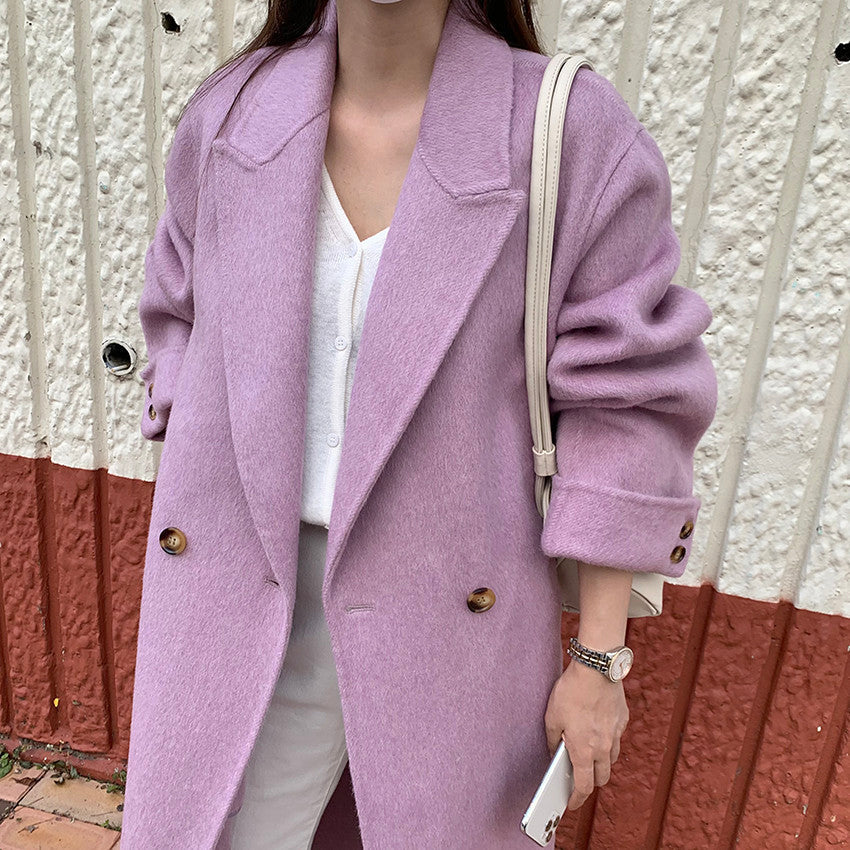 Cuffed Sleeve Coat