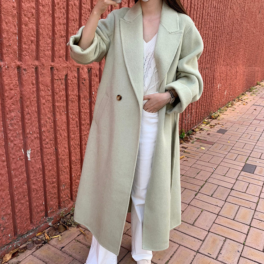 Cuffed Sleeve Coat