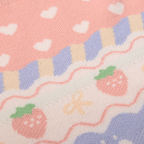 Strawberry Cupcake Sweater