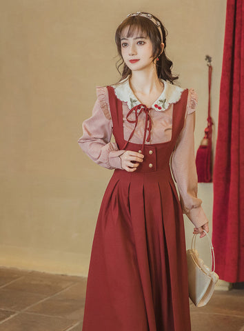 Cherry Picking Blouse & Dress