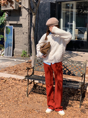 Retro Corduroy Jeans