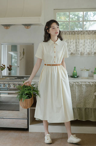 Beach House Shirt Dress