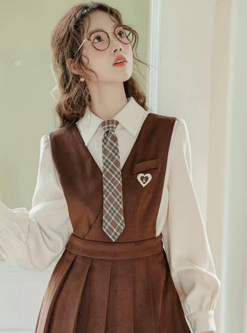 Love Note Mini Pinafore Set
