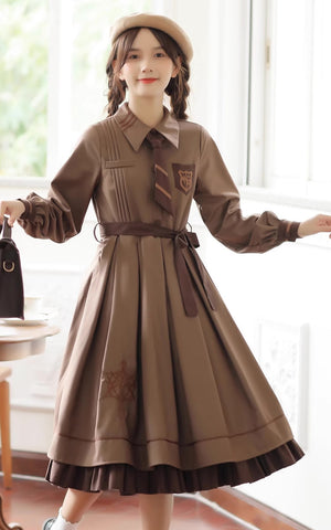 Conjunto de vestido y capa de Little Witch Academia