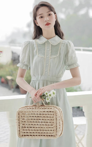 Vestido midi para el té del domingo