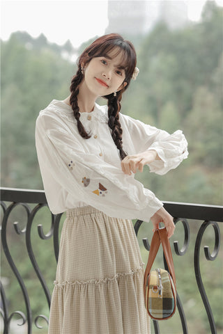 Mischievous Cats Blouse