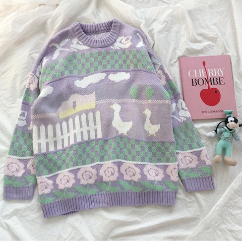 Farm Ducks Sweater