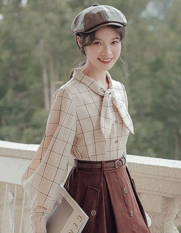 Button Up Suede Pinafore Dress