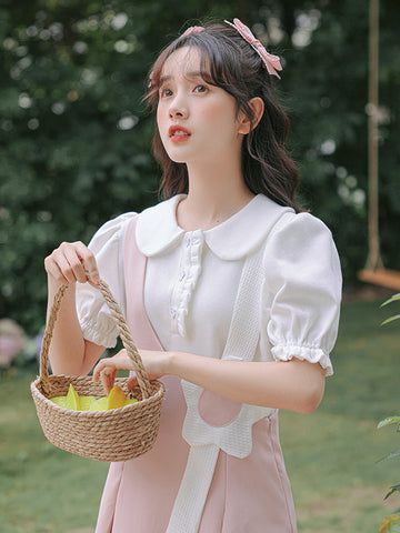 Playful Daisy Mini Pinafore