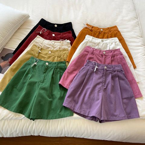 Rainbow Denim Everyday Shorts