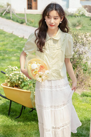 Zesty Puff Sleeve Blouse