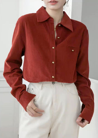 Maple Woven Button Up Shirt