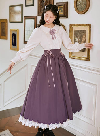 Conjunto de blusa y falda Evergarden