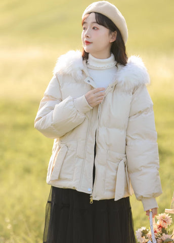 Little Bow Puffer Jacket