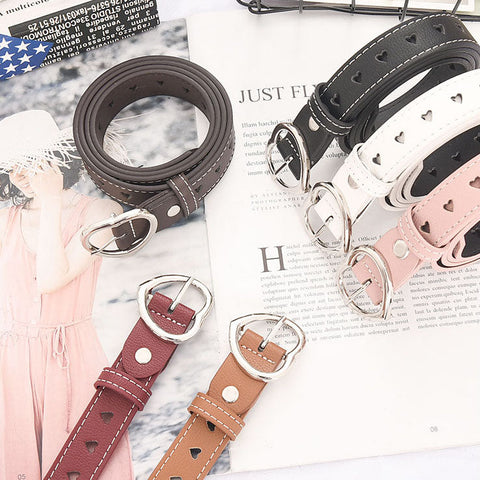 Heart Eyelet Belt