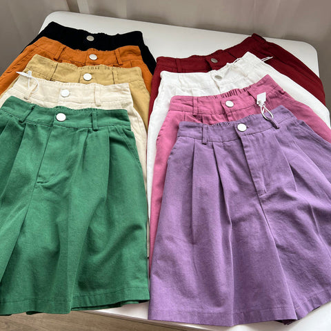 Rainbow Denim Everyday Shorts