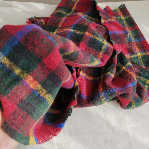 Fall Plaid Scarf