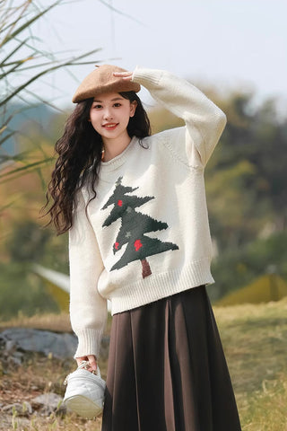 Suéter de árbol de Navidad