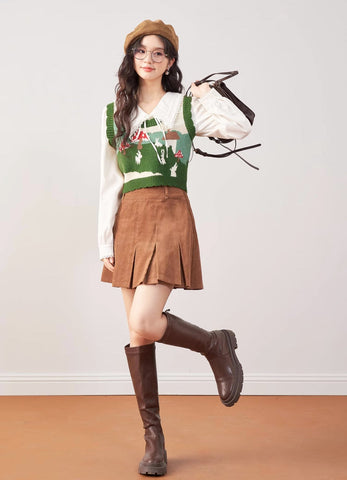 Mushroom Bunny Vest