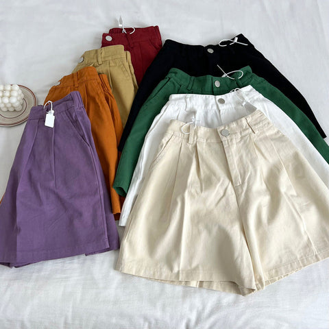 Rainbow Denim Everyday Shorts