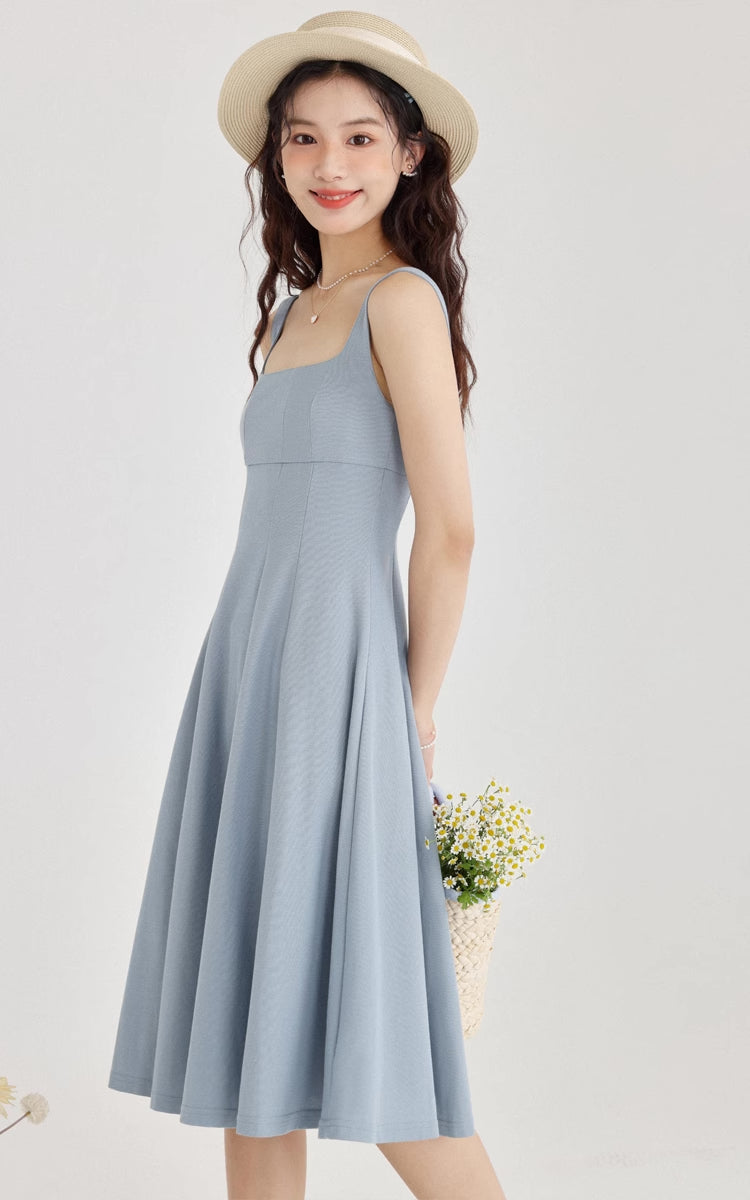 Periwinkle Cami Midi Dress