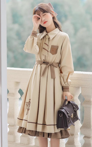 Conjunto de vestido y capa de Little Witch Academia