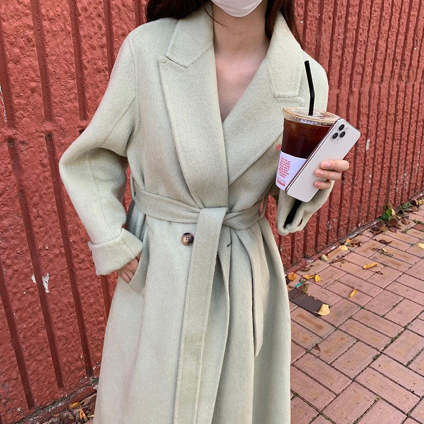 Cuffed Sleeve Coat