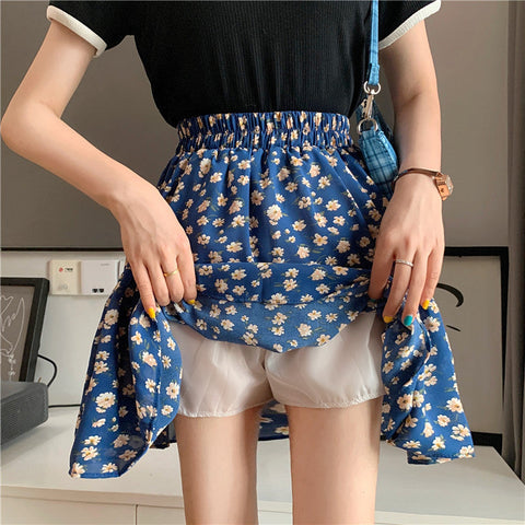 Ditsy Floral Mini Skirt