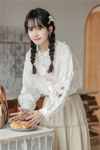 Mischievous Cats Blouse