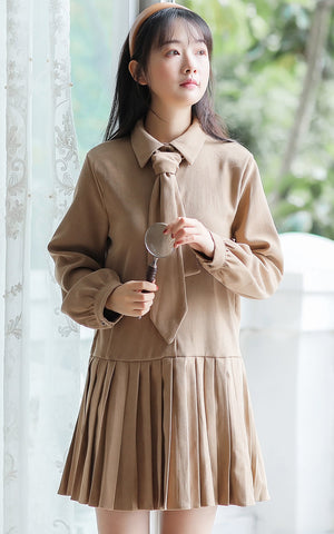 Prep School Vest & Dress Set