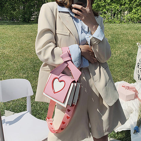Bolso Satchel Reina de Corazones