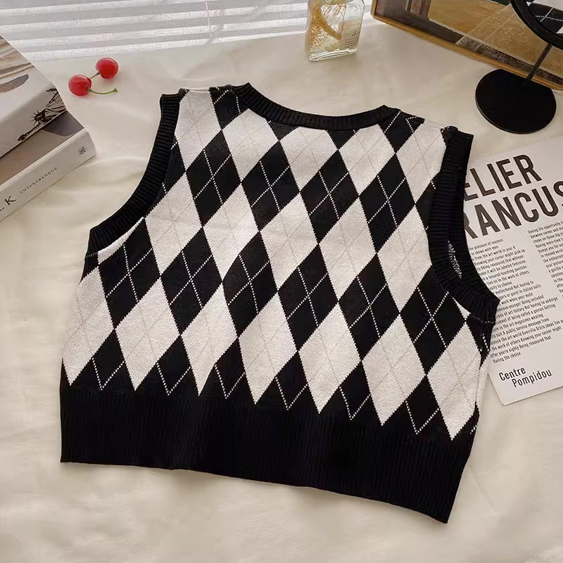 Argyle Varsity Vest