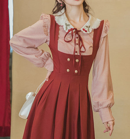Cherry Picking Blouse & Dress