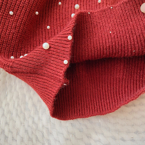 Pearl Cropped Sweater